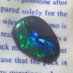 green blue opals